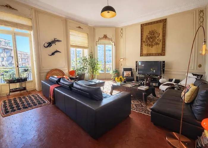 דירה Exceptional Belle Epoque In 4 Guests ניס