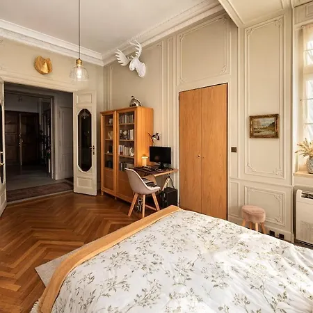 Exceptional Belle Epoque In 4 Guests Apartmán